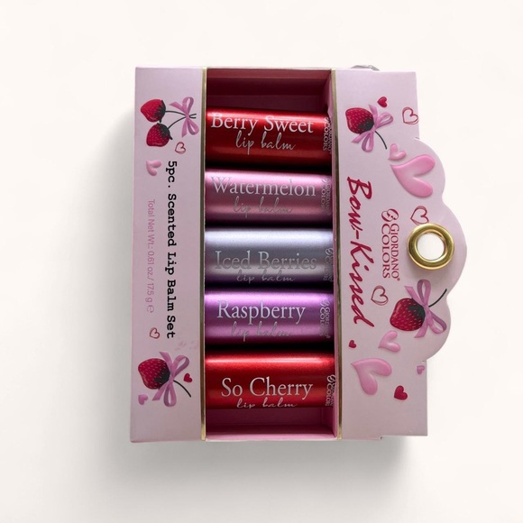 Lip Balm Set - Berry, Watermelon, Raspberry, Cherry - Picture 2 of 4